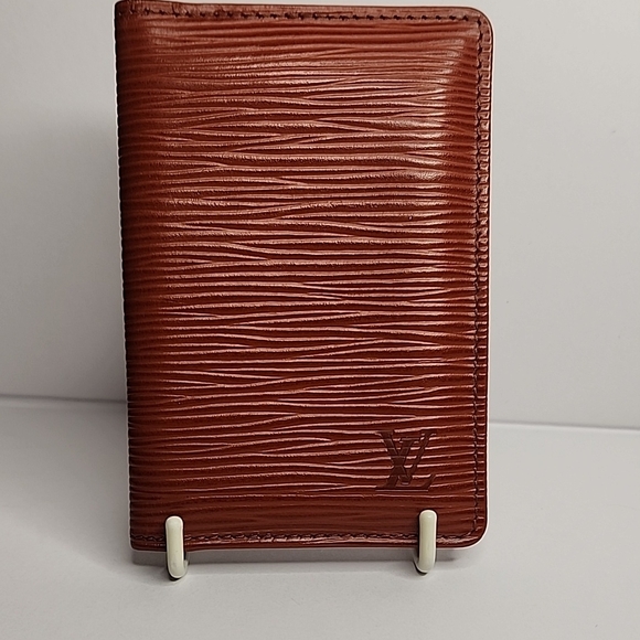 Louis Vuitton Brown Epi Leather Pocket Organizer - Picture 1 of 9